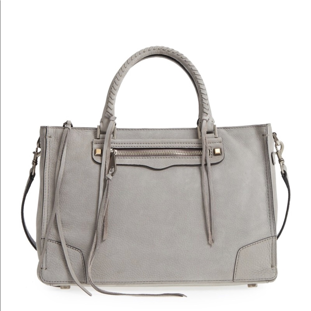 Rebecca Minkoff regan satchel tote with cloth